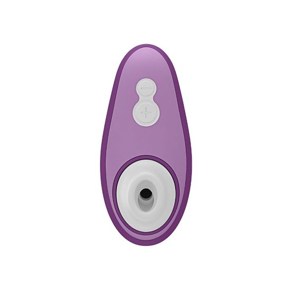 Вакуумний кліторальний стимулятор Womanizer Liberty 2 Purple, 8 режимів, магнітна кришечка Sex Aura | Зображення 1