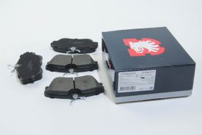Колодки передні гальмівні T4 1.9TD/2.4D 99 (R15) (невент.диск), JP Group (1163603410)