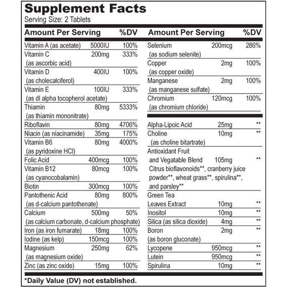 Витаминно-минеральный комплекс для спорта BioTechUSA Multivitamin for Women 60 Tabs | Зображення 1