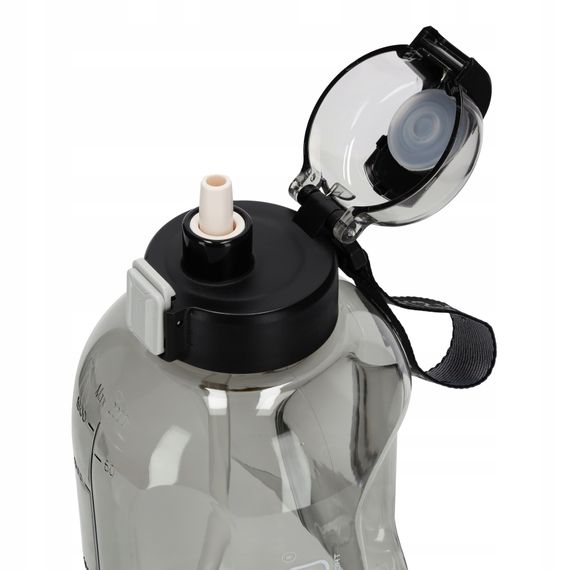 Пляшка для води спортивна 4FIZJO 2000 мл Grey (P-5905973403825) | Зображення 2