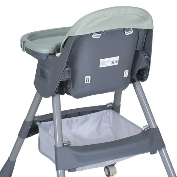Стільчик для годування M 5722 Mint до 20 кг, складаний, 5-ти точковий, екошкіра | Зображення 4