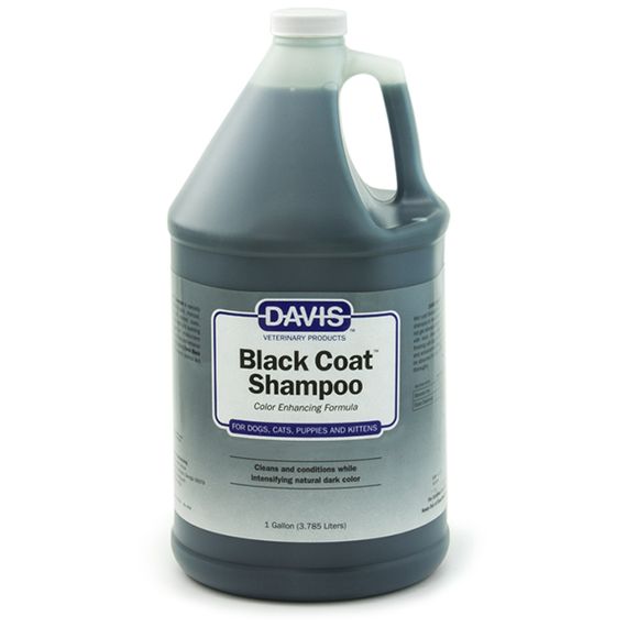 Шампунь для собак и котов с черной шерстью Davis Black Coat Shampoo 3.79 л