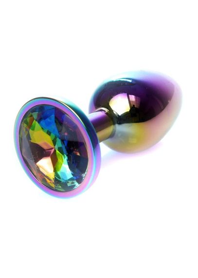 Анальна пробка - Jewellery Multicolour Plug Clear Sex Aura | Зображення 2