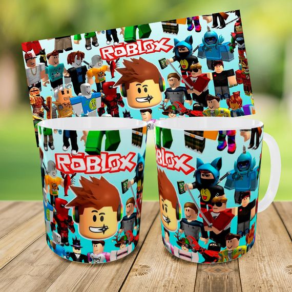 Детский набор Roblox сумка-бананка + керамическая кружка с принтом (5670) | Зображення 3