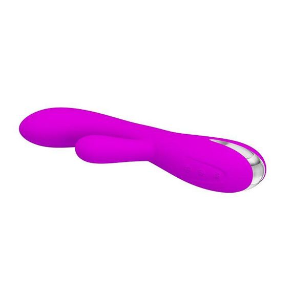 Вибратор с клиторальным стимулятором и функцией нагрева Pretty Love - Wilbur, BI-014588 Sex Aura | Зображення 3
