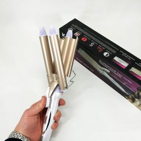 Плойка для кучерів Kemei KM-1010, Плойка-щипці для прикореневого об'єму Плойка волосся хороша XN-61