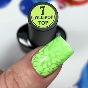 Вітражний топ Crooz Lolipop Top №7 (яскравий зелений із відтінком соковитого яблука) 8мл