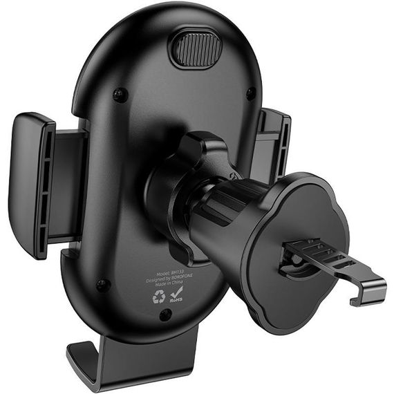 Автотримач Borofone BH133 Rio push-type (air outlet) Black | Зображення 4