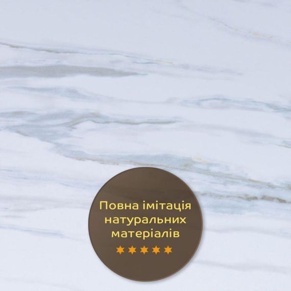 Декоративна ПВХ плита грецький білий мармур 1,22х2,44мх3мм SW-00001402 | Зображення 5