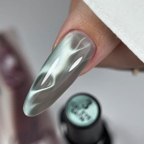 Гель-лак сатиновая кошка Crooz №03 Satin Cat (нежный мятный) 8мл