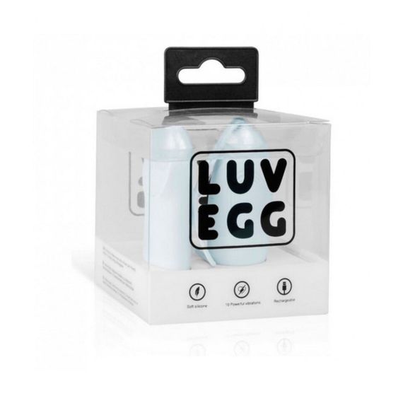 Віброяйце з пультом LUV EGG блакитне | Зображення 3