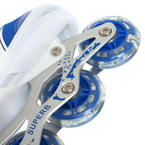 Комплект роликовые коньки раздвижные Scale Sports с шлемом и защитой S (31-34) | Зображення 3