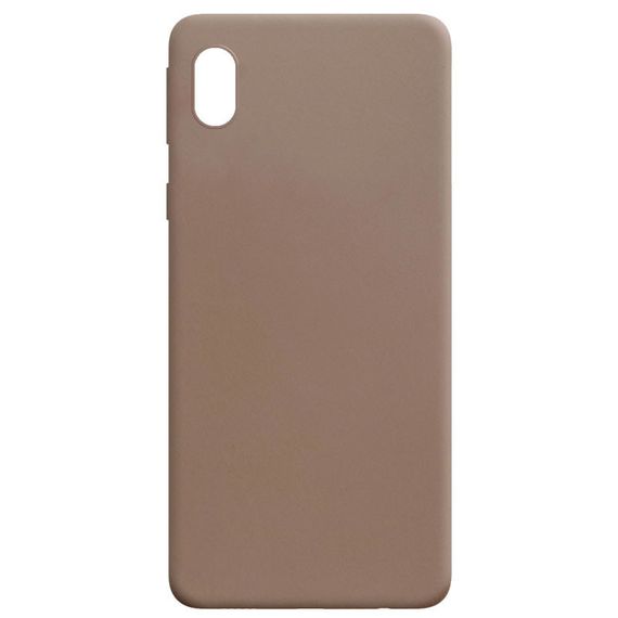 Силіконовий чохол Candy для Samsung Galaxy M01 Core/A01 Core Коричневий