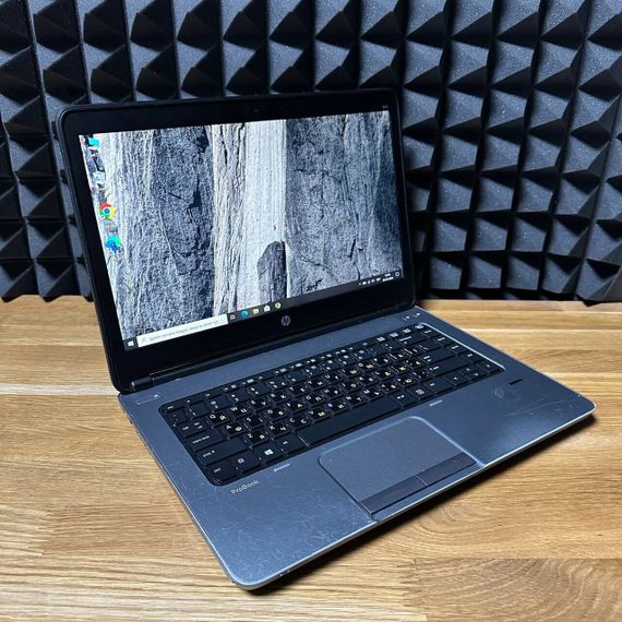 Ноутбук Б-класс HP ProBook 640 G1 / 14" (1920x1080) TN / Intel Core і5-4210M (2 (4) ядра по 2.6 - 3.2 GHz) / 8 GB DDR3 / 128 GB SSD / Intel HD Graphic 4600 / WebCam б/у | Зображення 2