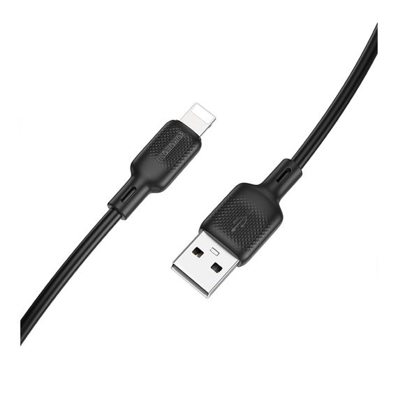 USB Borofone BX113 Silicone Lightning 2.4A 3m | Зображення 4