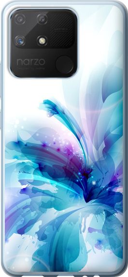 Чехол на Realme Narzo 50A цветок "2265u-2514-17620"