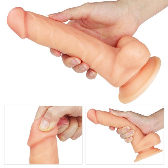 Фалоімітатор - The Ultra Soft Dude 8" sexstyle | Зображення 8