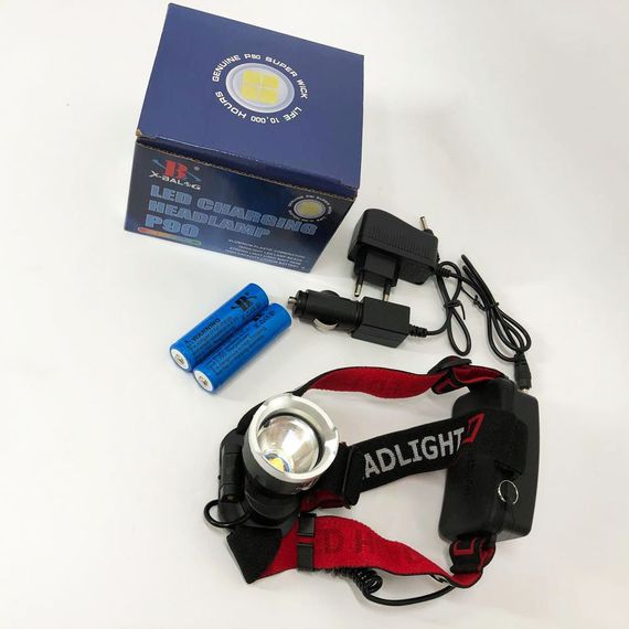 Ліхтар на лоб для будівельних робіт X-Balog, Налобний прожектор, Ліхтар для походів на лоб PV-49 | Зображення 7