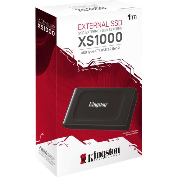 Накопичувач SSD USB-C 1TB Kingston (SXS1000/1000G) | Зображення 2