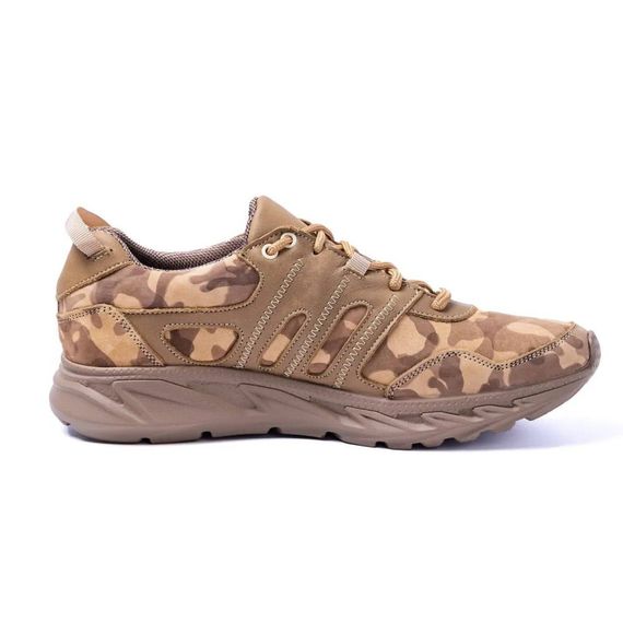 Демісезонні кросівки Adidas колір камуфляж, койот | Зображення 1