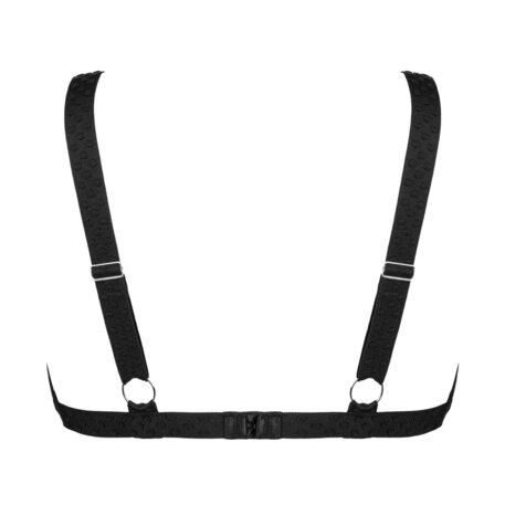 Бюстгальтер с кружевной отделкой Obsessive Estiqua, черный, XS/S sexstyle | Зображення 3