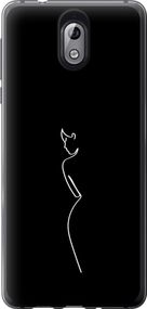 Чехол на Nokia 3.1 Силуэт1 "4590u-1530-17620"