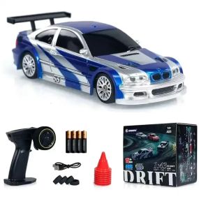 Машинка на радіоуправлінні Jiabaile Drift Car 1:43 – для дрифту, швидкість до 10 км/год синя