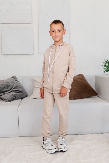 Костюм для хлопчика (підлітковий) Носи своє 140 Бежевий (p-14036-157622) | Зображення 7