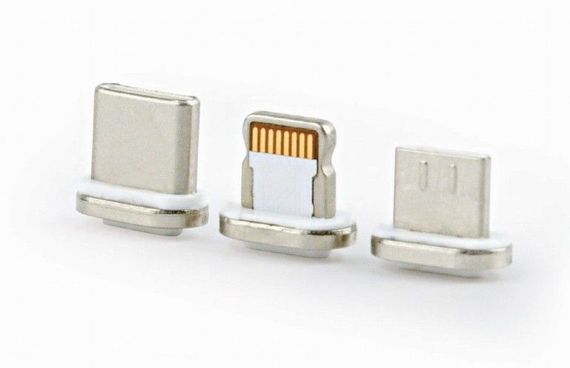 Кабель Cablexpert CC-USB2-AMLM31-1M, USB 2.0  AM-папа/Lightning/Micro/Type-C USB, 1.0 м. | Зображення 3