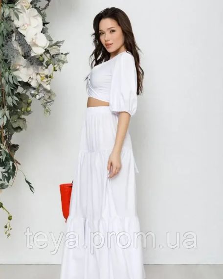 Костюм колір білий розмір XL FI_003405 | Зображення 1