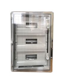 Корпус пластиковий ЩРН-П-42 PRO прозорі дверцята ABS IP65 14х3 500х350х190 Ny95505312