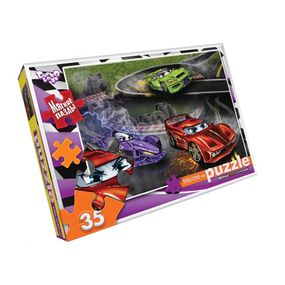 М'які пазли "Спорткар" S35-10-15, 35 елементів