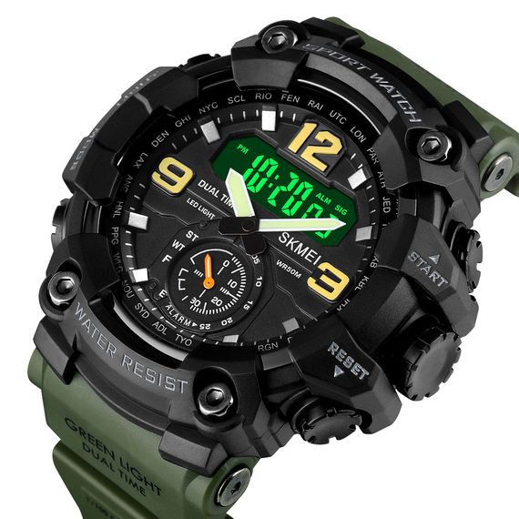 Skmei 1637AG Army Green. | Зображення 1