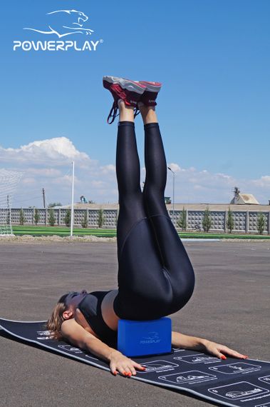 Блок для йоги PowerPlay 4006 Yoga Brick Синій | Зображення 7
