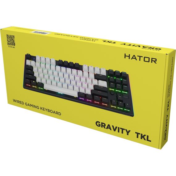Клавіатура Hator Gravity TKL Orange USB Black (HTK560UA) | Зображення 9
