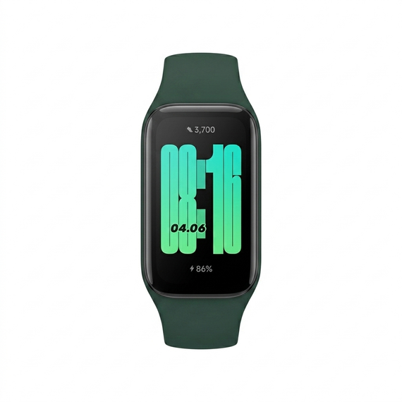 Ремешок Xiaomi Mi Smart Band 8 Active/Redmi Smart Band 2 темно зеленый | Зображення 1