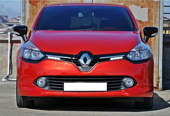 Передня Lip накладка DPT (SW, Під фарбування) для Renault Clio IV 2012-2019 рр | Зображення 2