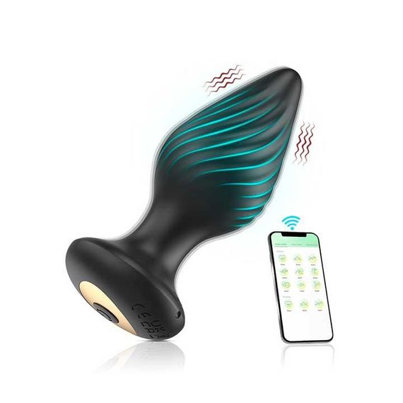 Смарт анальний корок Nexus Tornado 11*4 см — Анальні іграшки