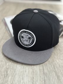 Кепка снепбек (Snapback) Holidays club 56-61р Чорний (9044)