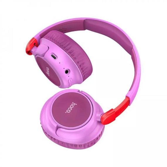 Бездротові навушники HOCO W43 Adventure BT headphones Purple | Зображення 1