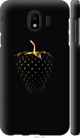 Чохол на Samsung Galaxy J4 2018 Чорна полуниця "3585m-1487-24368"