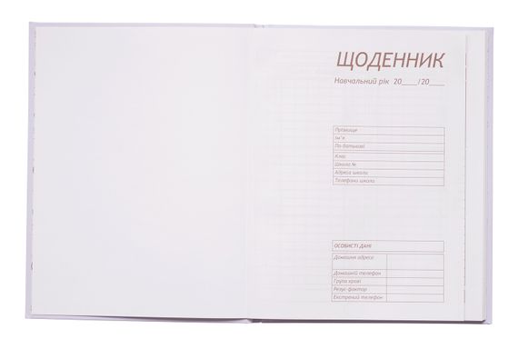 Щоденник шкільний CHIC, A5+, 40л, інтегральна обл. мат. ламінація ZB.13913 ZiBi (4823078933966) | Зображення 4