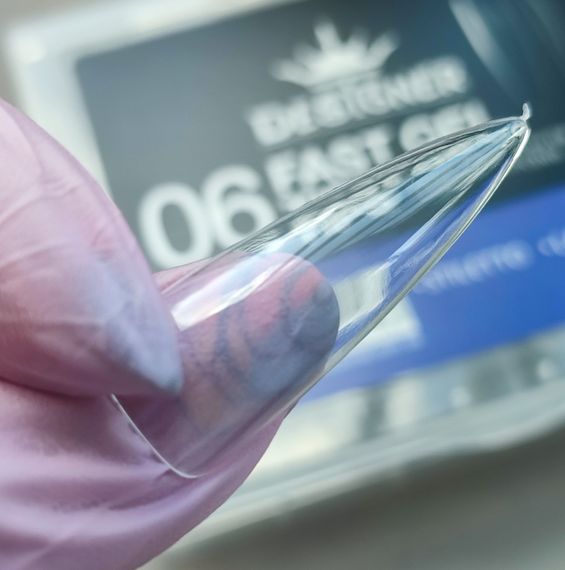 Гелеві тіпси для нарощення №06 24шт (большой стилет) | Зображення 1