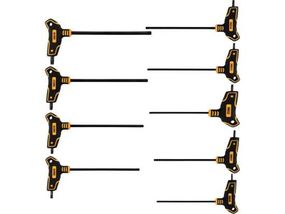Набир ключив TORX VOREL : тип "Т", Т10-T50, L= 100-200 мм, Cr-V 6150, 9 шт 56639
