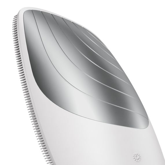 Електронна звукова термо щітка для обличчя GESKE Sonic Thermo Facial Brush 6в1 white | Зображення 4
