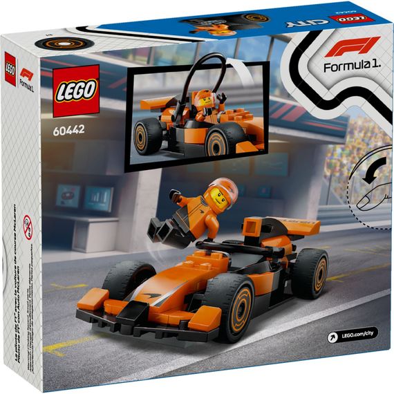 Конструктор LEGO City Пілот F1 з автомобілем для перегонів команди McLaren (60442) | Зображення 5