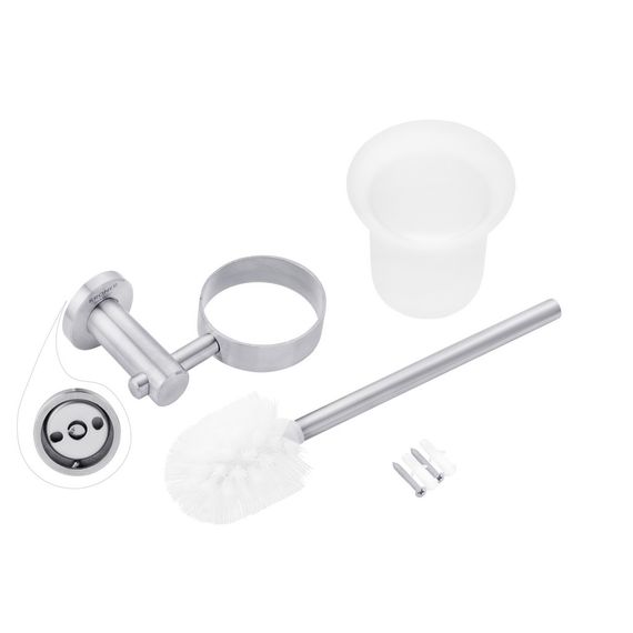 Йоржик для унітазу Kroner настінний KRP Edelstahl Klassisch - ESG3710 (CV025648) | Зображення 2