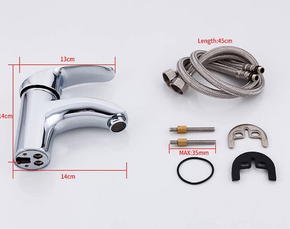 Змішувач для умивальника Frap F1021 | Зображення 1