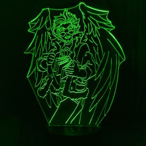 Акриловий світильник-нічник Кейго Такамі зелений tty-n001235