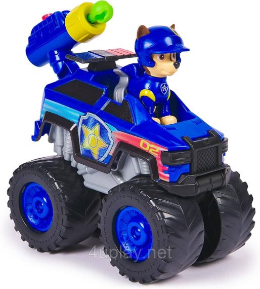 Paw Patrol Rescue Wheels Спасательный автомобиль с водителем Гонщик серии Мега колеса Щенячий патруль Оригинал | Зображення 4